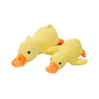 Little Yellow Duck Dog Toy Plush Companion Sleep, Bite Resistant