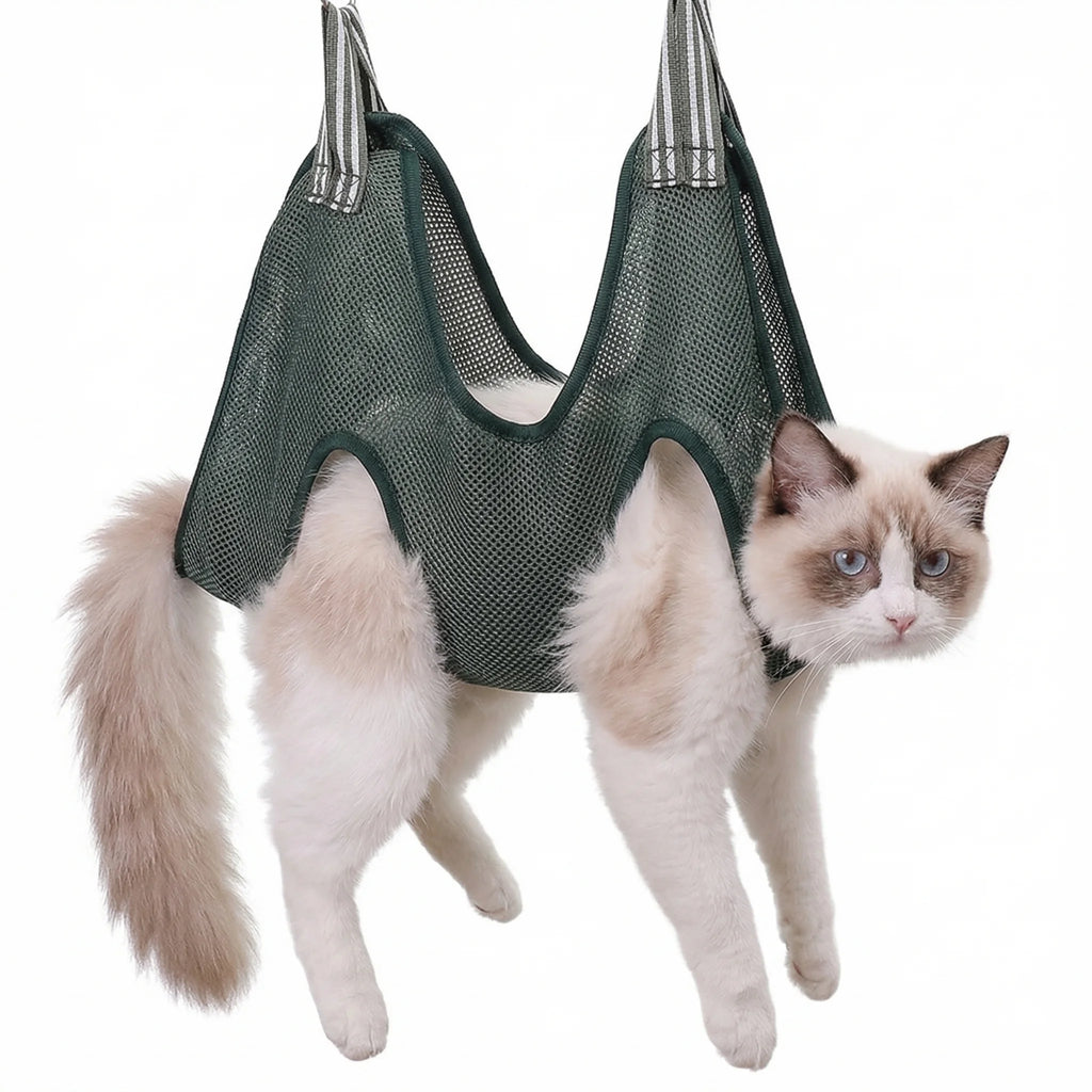 Cats Grooming Hammock Cat Dog Nail Trimming Restraint Bag