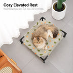 Pet Camping Bed Elevated Bed for Dogs Folding PUppy Camping Bed