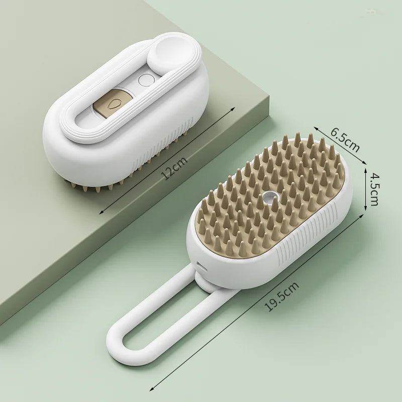 Steam Brush Cat Brush Cats Vaporizer Pet Hair Brush Remover Pets