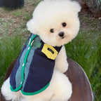 Autumn/Winter Pet Clothing Teddy Button-Front Waistcoat Bichon