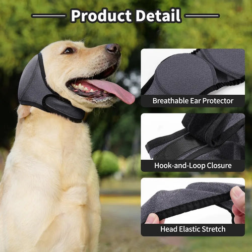 Anxiety Relief Dog Ear Protection Waterproof Muffs Noise Reducing