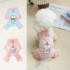 Pet Cool Breathable Cool Clothes Cat and Dog Ice Silk Cooling Four