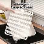 Rabbit Litter Box Small Pet Toilet Tray Bunnie Corner Toilet Box