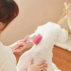 Pet Bathing Brush Long Handle Dog Cleaning Brush Soft Silicone Pet