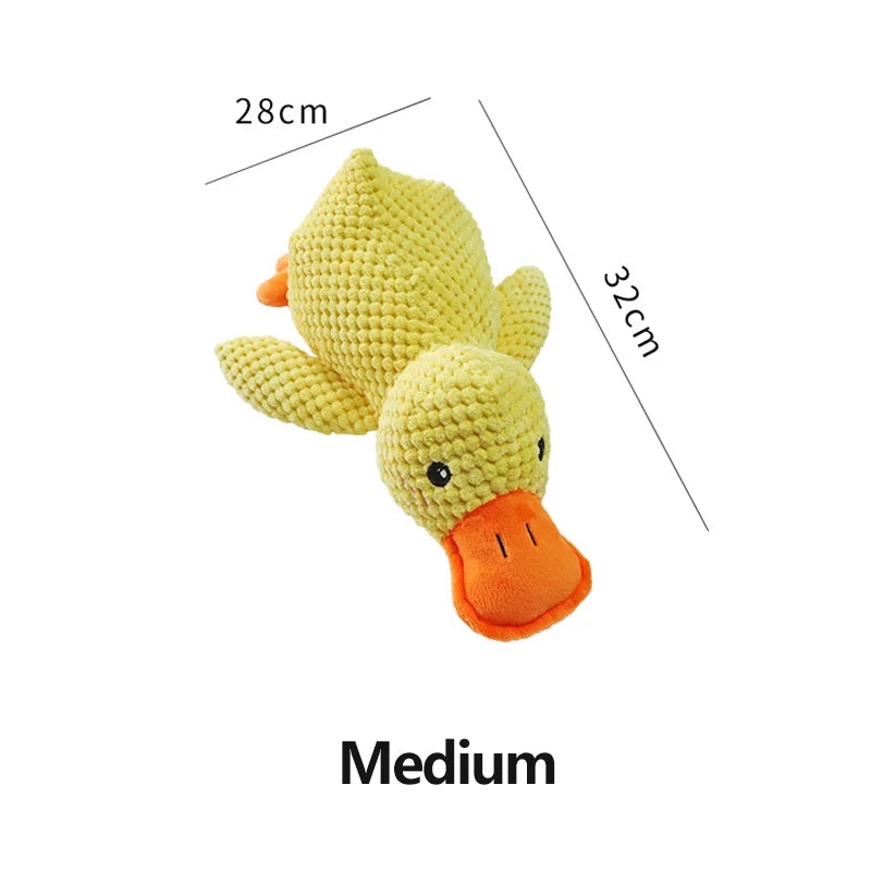 Dog Calming Duck Yellow Duck Dog Toys The Ducks Calming Pillow