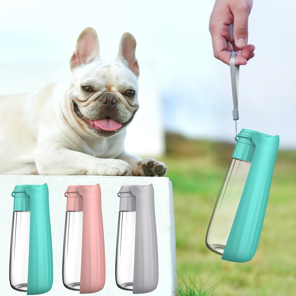 Portable Dog Water Bottle Dispenser For Small Large Dogs Foldable