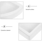 Heavy Duty Ceramic Reptile Feeder Bowl Set for Lizards Small