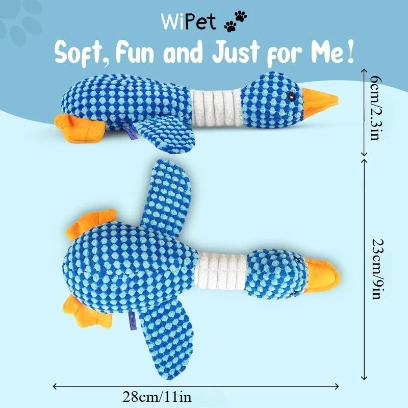 Cloud Goose Plush Dog Toy
