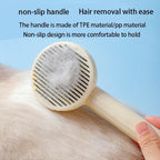 Pet Hair Removal Comb Cat Brush Self Cleaning Slicker Brush for
