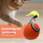 Interactive Cat Toy Ball Automatic Rolling Pet Toy USB