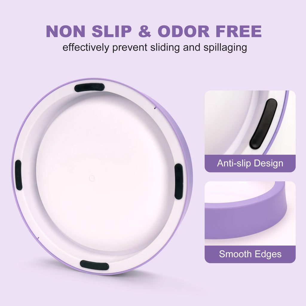 Pet Dog Slow Feeder Bowl Fun Non Slip Anti-Gulping Slower Food