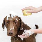 Pet Silicone Bath Foaming Massage Brush Bathroom Multifunctional
