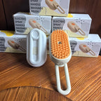 Pet Steam Brush Cat Dog Cleaning Steamy Spray Massage Beauty Comb