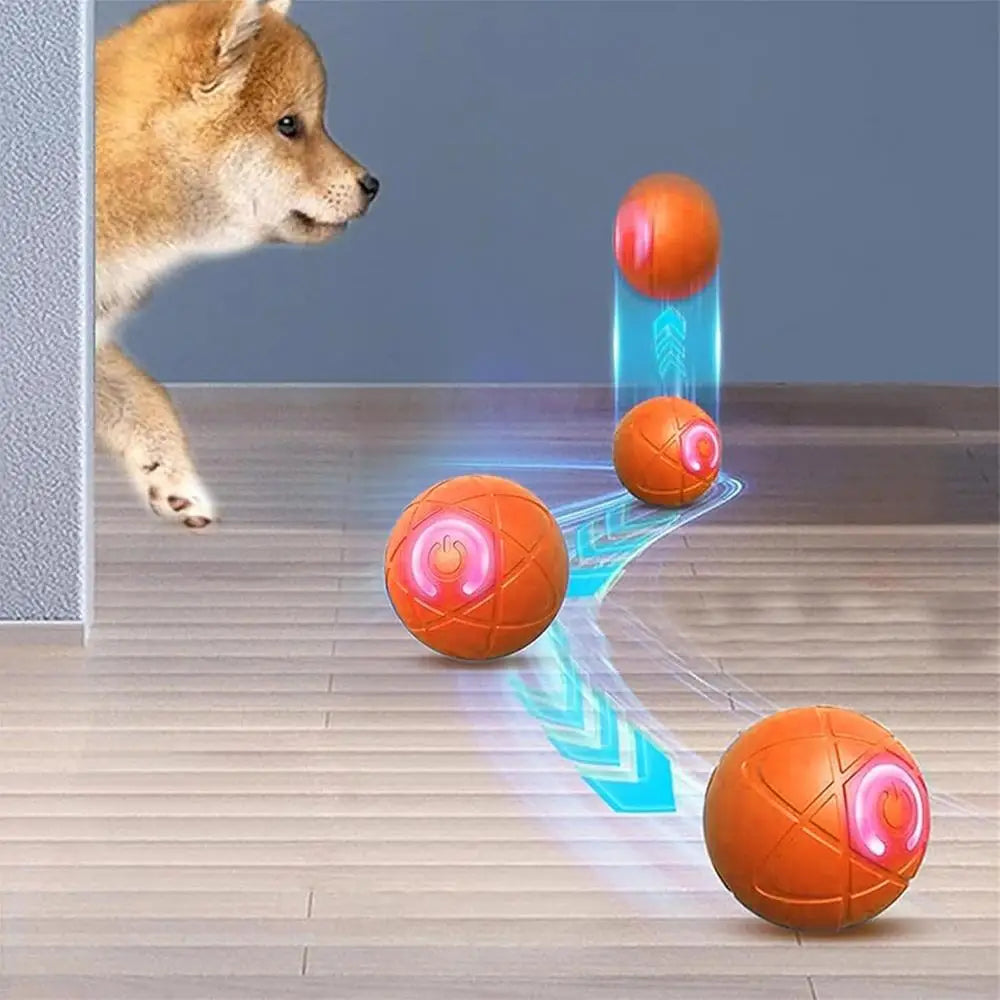 Pet Automatic Rolling Ball Toy Shaky Ball Toy for Dogs Auto