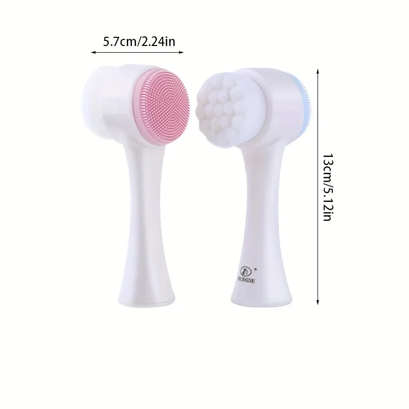 Pet Paw Cleaning Brush, Dog Foot Washer Silicone Double-Sided