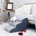 Dogs Stairs Bed Steps Protect Hip Bone Small Dog Anti-Slip Ladder