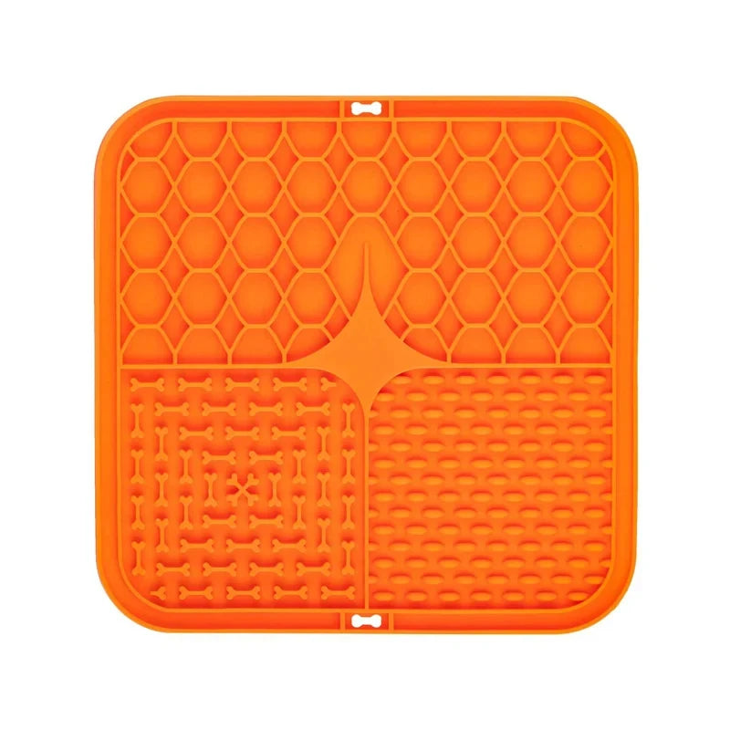 Pet Placemat Cat Slow Feeding Mat Dog Lick Mats Silicone Pets