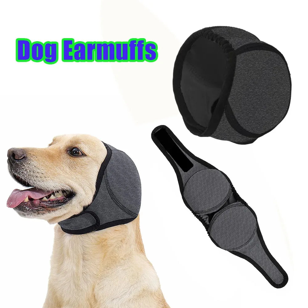 Anxiety Relief Dog Ear Protection Waterproof Muffs Noise Reducing