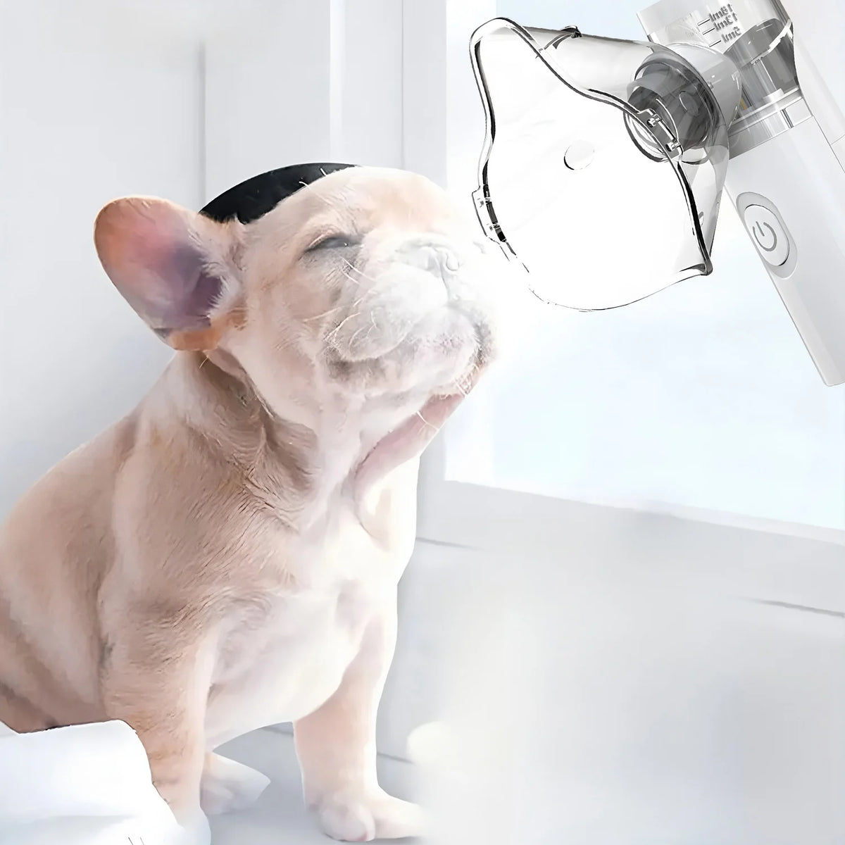 Home Use Pet Nebulizer for Cats & Dogs - Easy-to-Use Electronic Animal Nebulizer for Respiratory Relief & Pet Health