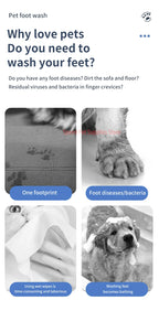 Pet Foot Washing Machine Electric Pet Paw Cleaner Automatic Dog