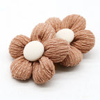 Pet Bows Flowers Shape Hair Accessories Handmade Dog Bows with