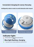 Smart Dog Toys Ball Electronic Interactive Cat Toy Pet Gravity