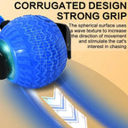Automatic Rotating Smart Cat Teasing Ball LED Interactive Obstacle