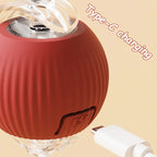 New Cat Interactive Ball Toy Automatic Rolling Ball Faux Tail