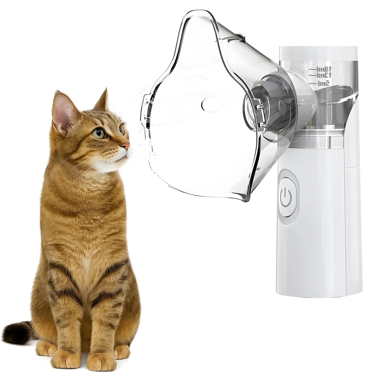 Home Use Pet Nebulizer for Cats & Dogs - Easy-to-Use Electronic Animal Nebulizer for Respiratory Relief & Pet Health