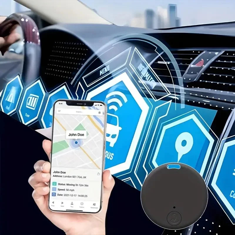 Mini GPS Tracker Device Anti-Lost Reminder for Pet Kid Bag Key