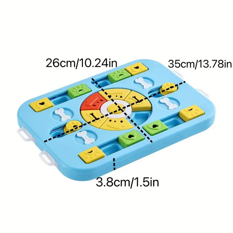 Pet Slow Food Bowl Toys Pet Dogs and Cats Toys Multifunctional