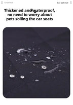 Waterproof Scratch Resistant Dog Car Seat Cover Hammock Protector