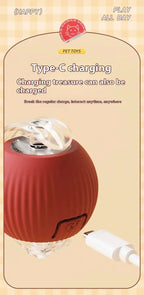 Smart Dog Toy Ball Electronic Interactive Pet Toy Moving Ball USB