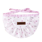 Adjustable Pet Bandana Cotton Pet Drool Bib Flower Cute Dog Cat