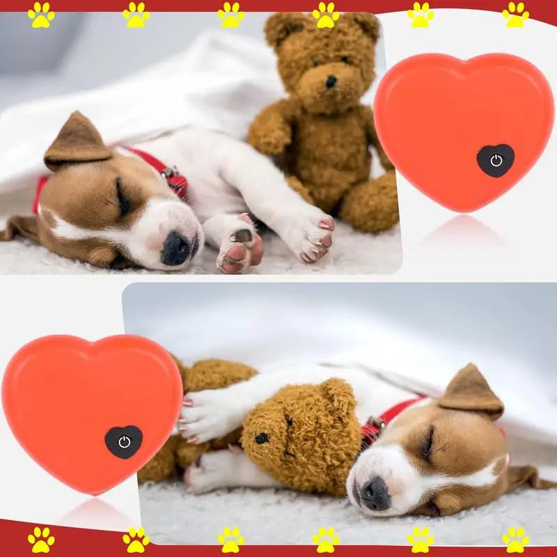 Heartbeat Simulator Soothing Heartbeat PUppy Toy Realistic