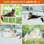 20Kg Capacity Cat Hammock with Rock Climbing Frame Comfortable