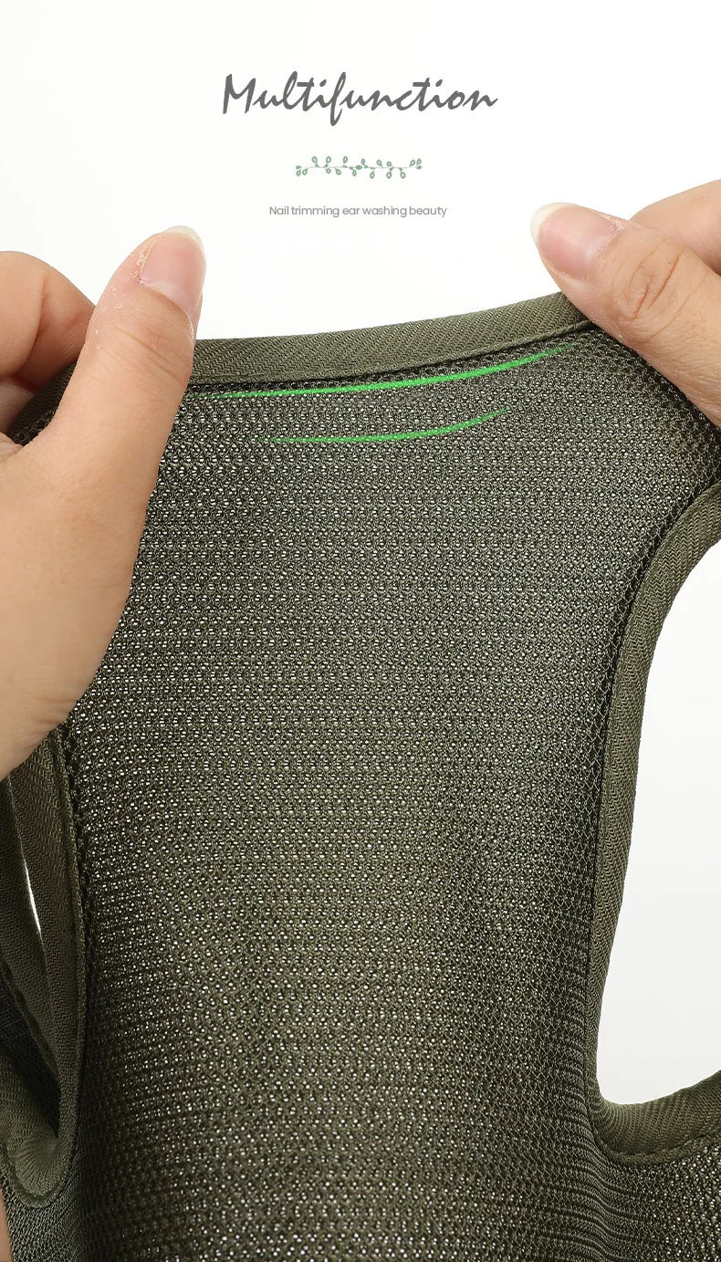 Cats Grooming Hammock Cat Dog Nail Trimming Restraint Bag