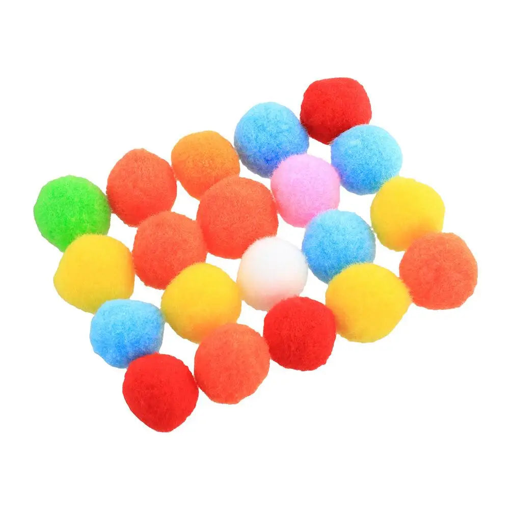 Cat Plush Ball Shooting Mini Pompoms Launcher Games