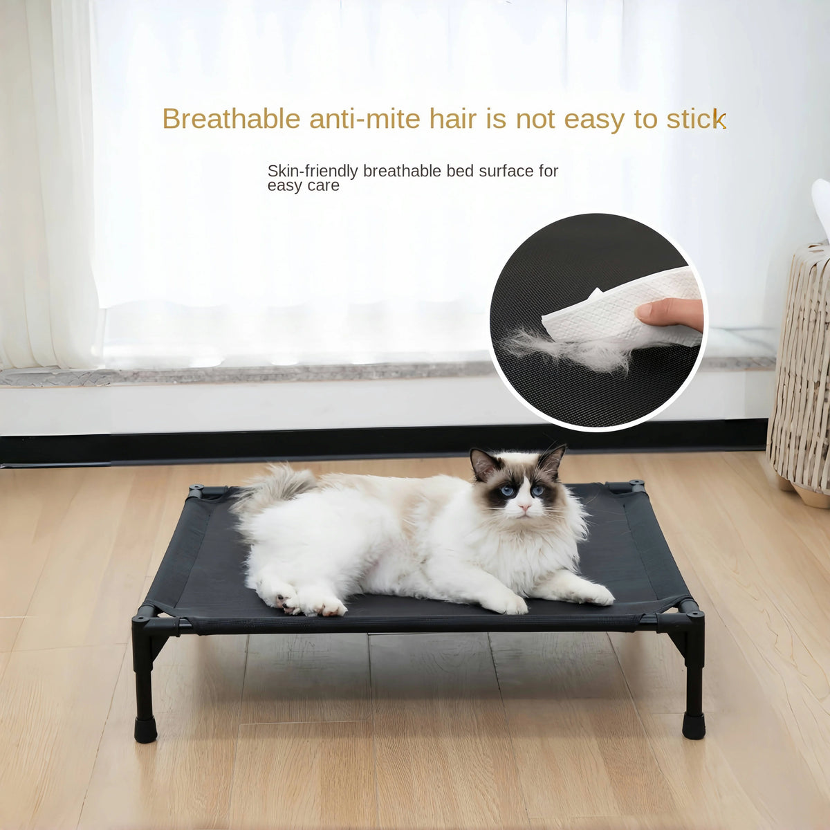 Pet Dog Cat Camping Bed Elevated Bed For Dogs Folding Puppy