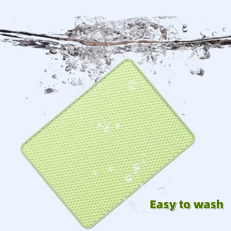 Double Layer Cat Litter Mat Honeycomb Cat Litter Trapping Mat Easy