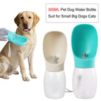 Pet Dog Water Bottle 300Ml Puppy Drinking Bowls For Small Medium