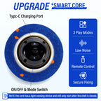 Smart Interactive Dog Toy, Indestructible E-Tpu Toy Ball For