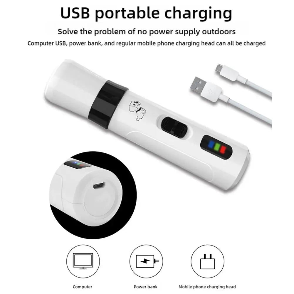 Dog Nail Trimmer Electric Dog Nail Grinder PUppy Cat Nail Clippers