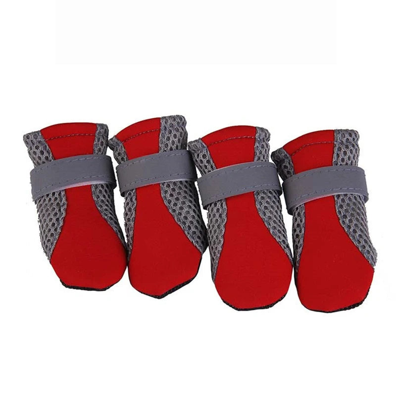 Breathable Waterproof Dog Shoes for Small Medium Dogs