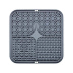 Pet Lick Silicone Mat Slow Feeder Dog Food Plate Bathing