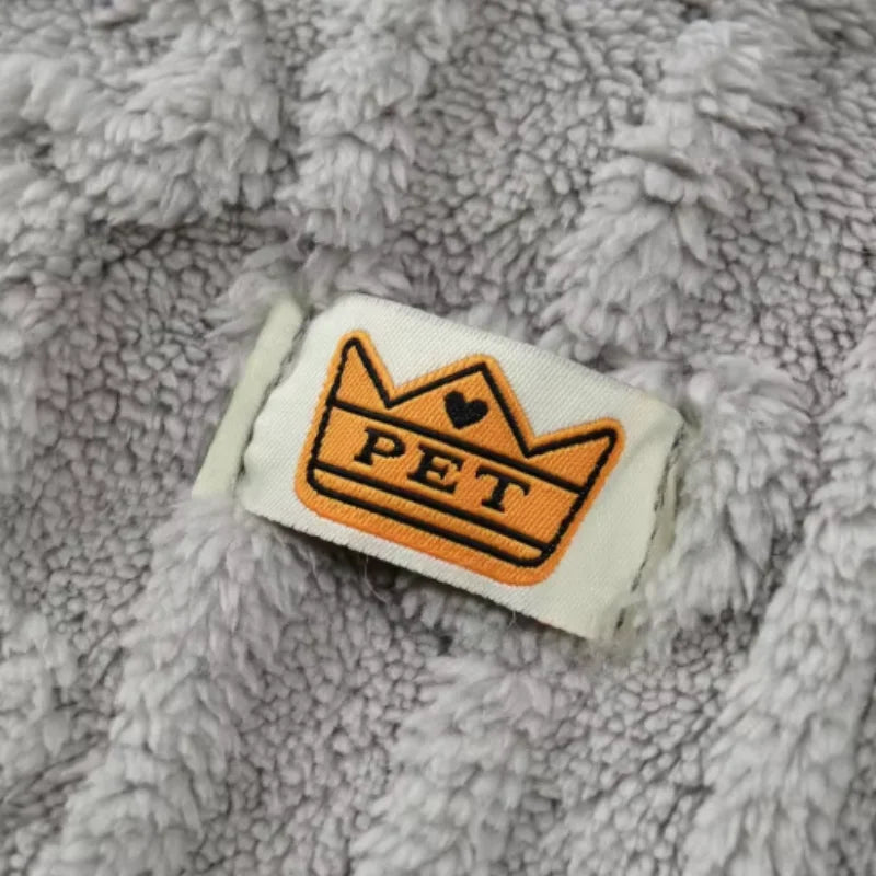 Warm Fleece Dog Jacket Autumn Winter Pet Sweatshirt Soft PUppy