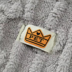 Warm Fleece Dog Jacket Autumn Winter Pet Sweatshirt Soft PUppy