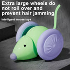 Smart Interactive Cat Toy Usb Rechargeable Rotating Feather