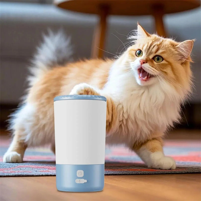Pet Paw Cleaner Machine Automatic, Portable Dog Cat Washer Cup